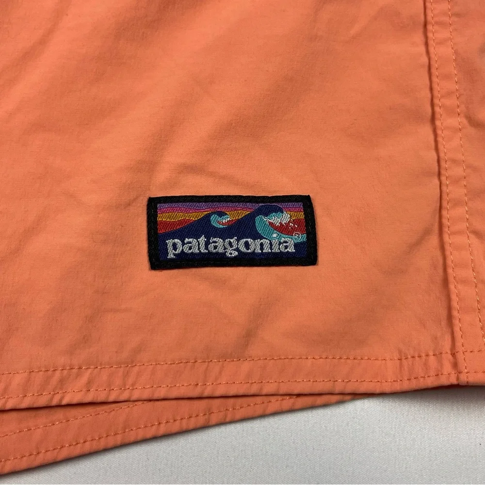 Patagonia Mens Wavefarer Board Shorts Sz 40 Salmon Pink Boat Surf Fishing B2